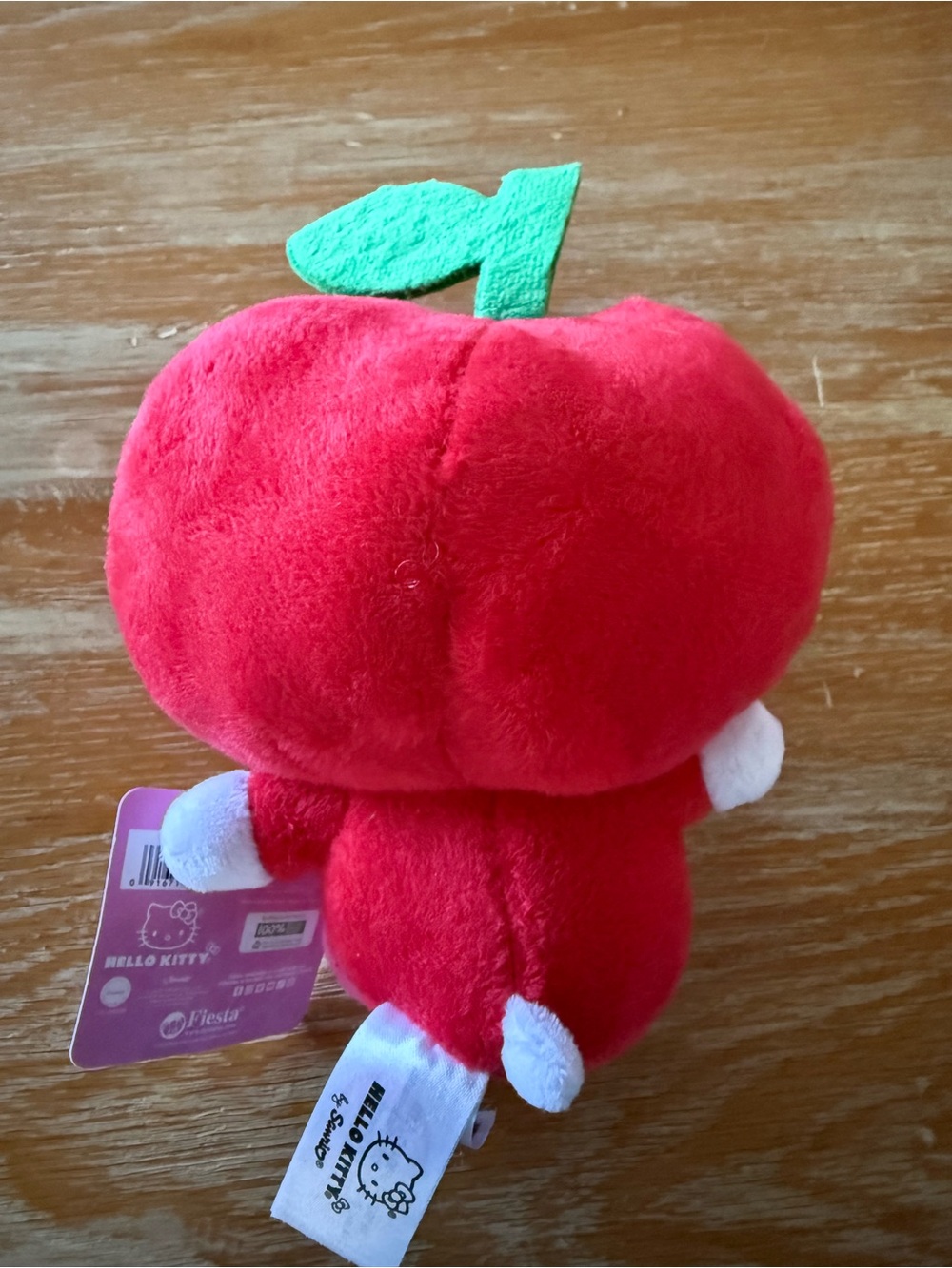 NWT Hello Kitty Red Apple Plush Toy - Picture 2 of 4